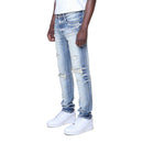 Smoke Rise Vintage Washed Denim (Fennel Blue) JP23733 - FRESH N FITTED