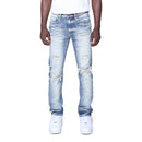 Smoke Rise Vintage Washed Denim (Fennel Blue) JP23733 - FRESH N FITTED
