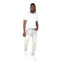 Smoke Rise Vintage Washed Denim (Henry Blue) JP23733 - FRESH N FITTED