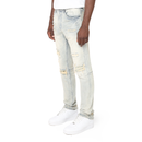 Smoke Rise Vintage Washed Denim (Henry Blue) JP23733 - FRESH N FITTED