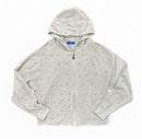 Rebel Denim 'Diamond' Fleece Hoodie (Grey) 652-355 - FRESH N FITTED