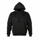 Pro Standard San Francisco Giants 'Blackout' Drop Shoulder Hoodie (Black) LSG5315305 - FRESH N FITTED
