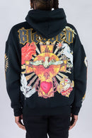 Rebel Minds Blessed Relics Hoodie (Black) 152-341 - FRESH N FITTED