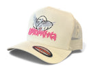 MUKA Growing Dove trucker hat ivory T5536