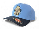 MUKA Pray For My Opps snapback hat sky blue navy S4527