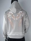 Inner Peace ‘Soul’ Pullover Hoodie (Cement) - FRESH N FITTED