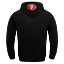 San Francisco 49ers 'Classic Bristle' Hoodie FS45410179 (Black) - FRESH N FITTED
