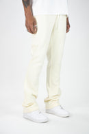 Rebel Minds Sweats Stacked Pants (Cream) 100-475 - FRESH N FITTED