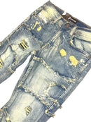 Makobi 'Pastoni' Stacked Denim (Dirt) M1984 - FRESH N FITTED