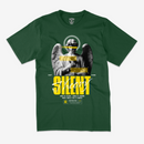 R3TRO WORLD 'Silent Theory' Tee (Dark Green) - FRESH N FITTED