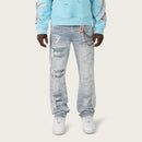 Smoke Rise 'Racing Jean' Straight Denim (Romero Blue) JP26S428 - FRESH N FITTED