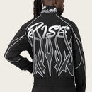 Smoke Rise 'Racing Gear Shift' Windbreaker Jacket (Black) WW26S486 - FRESH N FITTED