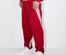 M. Society 'Outdoor' Nylon Pants in Crimson