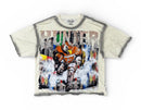 BKYS 'Hunter' Cropped Rhinestone T-Shirt (OFF White) T1402 - FRESH N FITTED