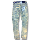 Evolution 'Wild Tiger' Distressed Ripple Denim (Ice Tint) EV-33319 - FRESH N FITTED