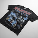 Majestik 'Beyond Racing' Garment Dyed T-Shirt (Black) TE2600 - FRESH N FITTED