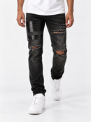 KDNK Animal Patch Jeans Black KND4467
