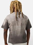 DUAA 'WC 93' Rhinestone T-Shirt in Grey