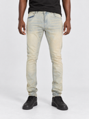 Focus Premium Clean Slim Denim in Light Vintage wash, showcasing fitted cut and classic denim fabric with subtle fading.