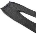Spark 'No Risk No Reward' Stacked Sweats in Black