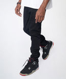 Reason 'Rhinestone' Denim in Black