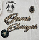 Rebel Minds 'Game Changers' Long Sleeve Thermal Shirt in White