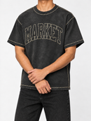 Men's Market 'Big Stitch' T-Shirt in Black