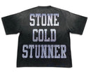 Prestige 'Stone Cold' Rhinestone T-Shirt in Black