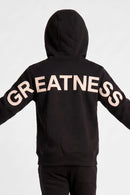 Kid's Jordan Craig ‘Greatness’ Wingspan Hoodie in Oreo