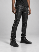 Kindred 'Coated' Stud Skinny Denim KD2232A