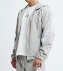 M. Society 'Outdoor' Nylon Zip Up Jacket in Grey