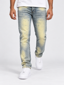 Taker Cross Hatch denim jeans in tint color, showing the textured fabric and classic fit style.