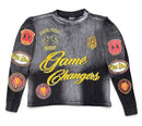 Rebel Minds 'Game Changers' Long Sleeve Thermal Shirt in Black