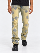 KDNK Rhinestone Jeans Blue KND4931