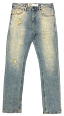 Waimea 'Flex' Distressed Skinny Denim in Stone Wash