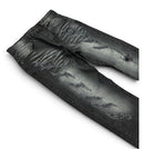 Spark 'R & R' Slim Straight Denim in Black Ash