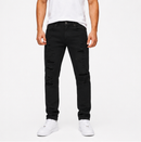 Waimea 'Flex' Distressed Skinny Denim in Jet Black