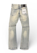 Smoke Rise 'All Rhinestone' Stacked Flare Denim (Anges Blue) JP25536