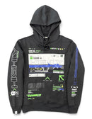 Highly Undrtd ‘Recording Future' Hoodie in Black