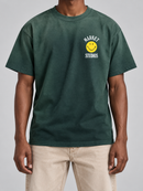 Men's Market 'Smiley Lockup' T-Shirt in Dark Green