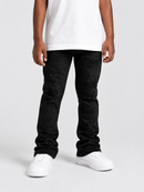 Makobi Kids "Montego Jeans" Stack Denim (Black)