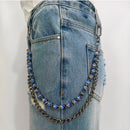 Kindred 'Rhinestone Ball' Pocket Chain in Blue