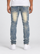 Evolution 'Slim Distressed Denim (Lt. Tint) EV-330212