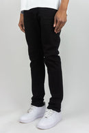 Roar Denim 'Basic' Slim Straight Denim in Jet Black