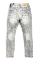 Jordan Craig Collins ‘Rip And Repair’ Denim in Smoked Grey
