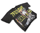Men’s Rebel Denim 'Primetime' Oversized French Terry T-shirt in Black
