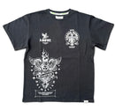 Highly Undrtd 'Enlightened Soul' T-Shirt in Black