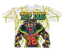 FWRD 'Top Dog' T-Shirt (White/Green) FW-180824