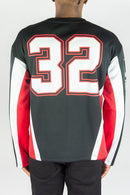 Rebel Minds Faith 32 black air mesh long sleeve shirt, lightweight athletic top with breathable fabric and modern design.