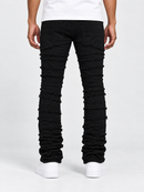 FWRD Distressed Frayed Stacked Denim (Jet Black) – FW-330347